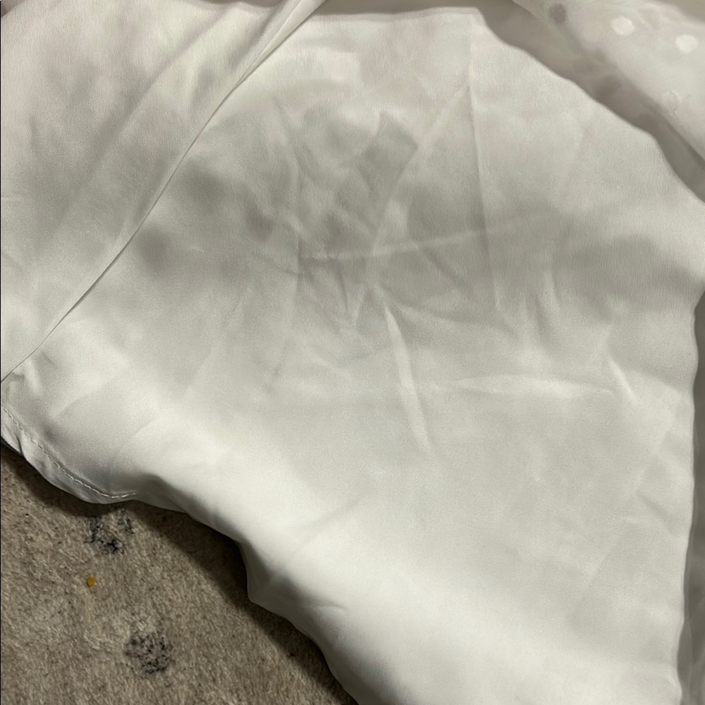 White Kids Dress - Picture 4 of 11
